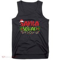 Santa Squad Christmas Holiday Festive Tank Top thumb 0