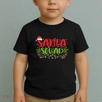 Santa Squad Christmas Holiday Festive Toddler T-Shirt thumb 2