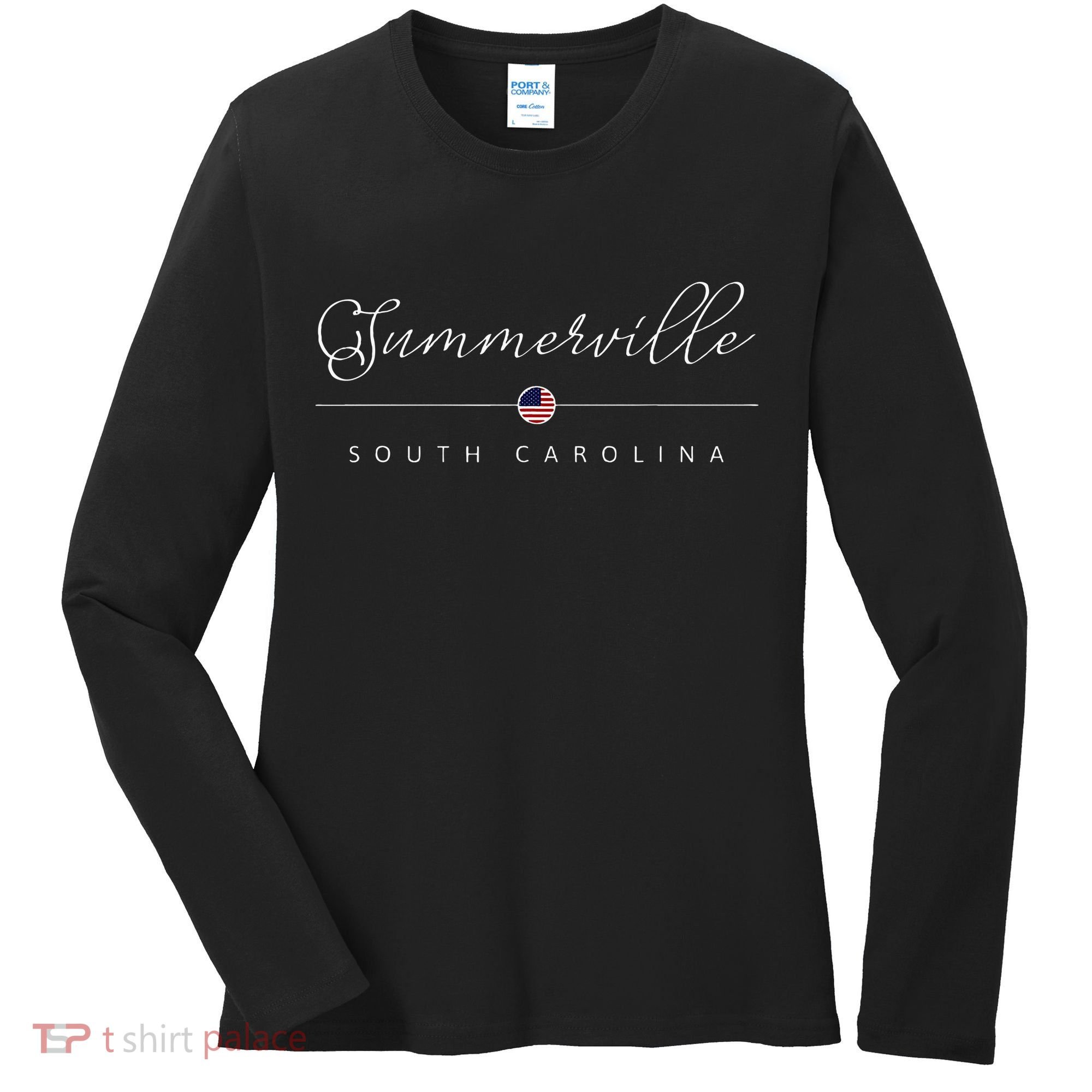 Summerville South Carolina Sc On Summerville Women's Long Sleeve Shirt