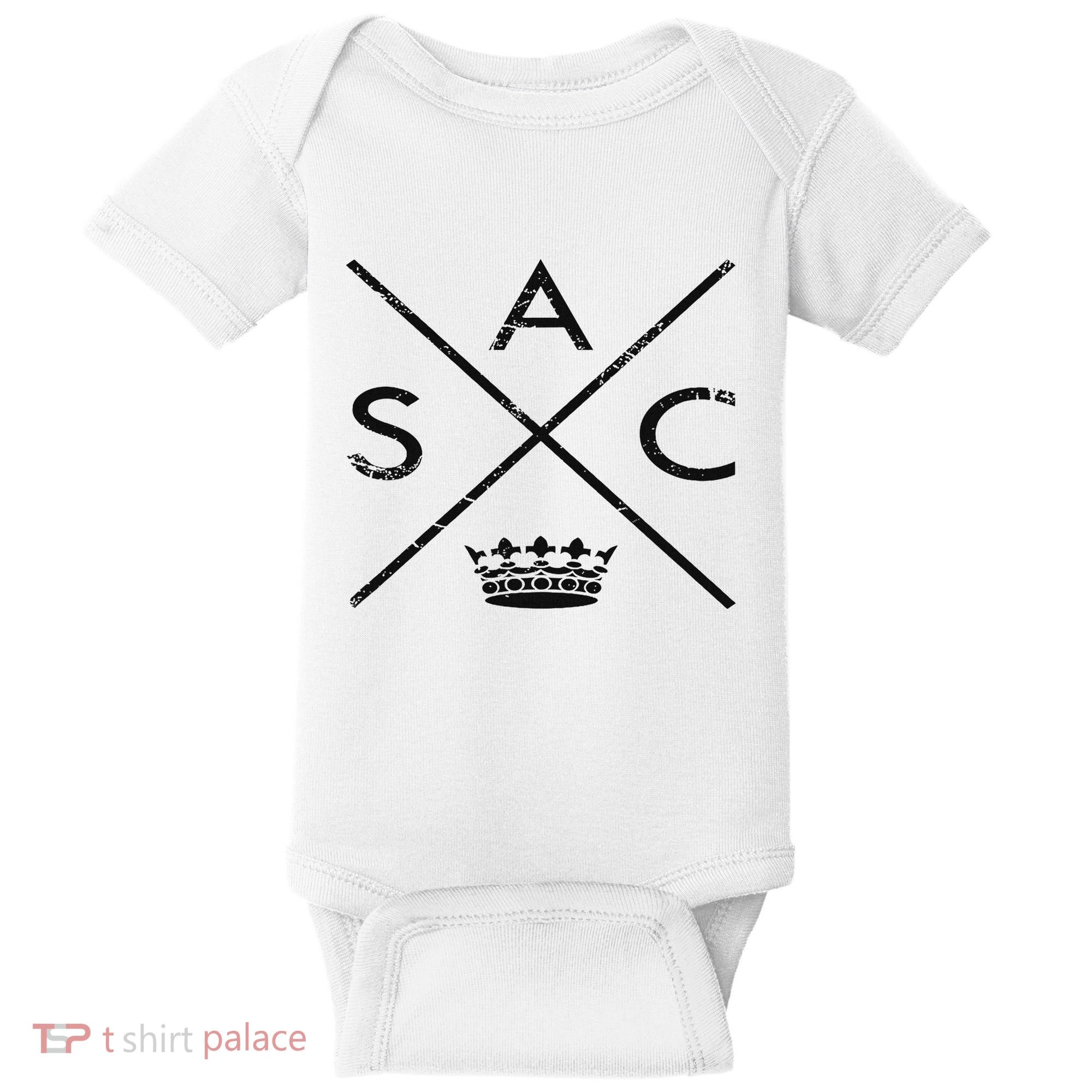 Sacramento Sactown California Nor Cal Capital Baby Bodysuit