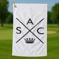 Sacramento Sactown California Nor Cal Capital Golf Towel thumb 1