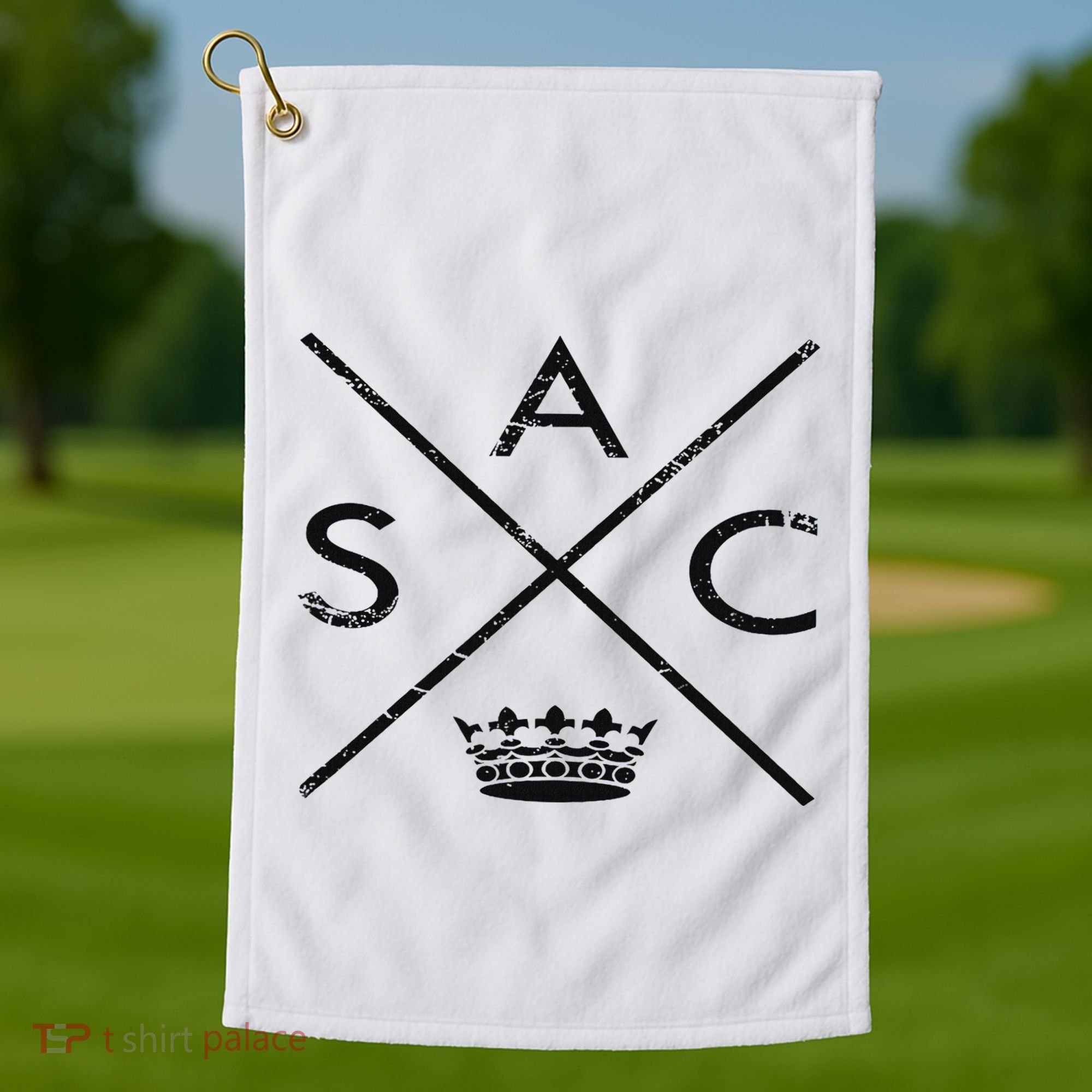 Sacramento Sactown California Nor Cal Capital Golf Towel