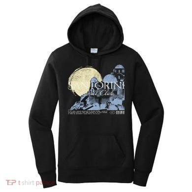Santorini Sunset Club Women's Hoodie
