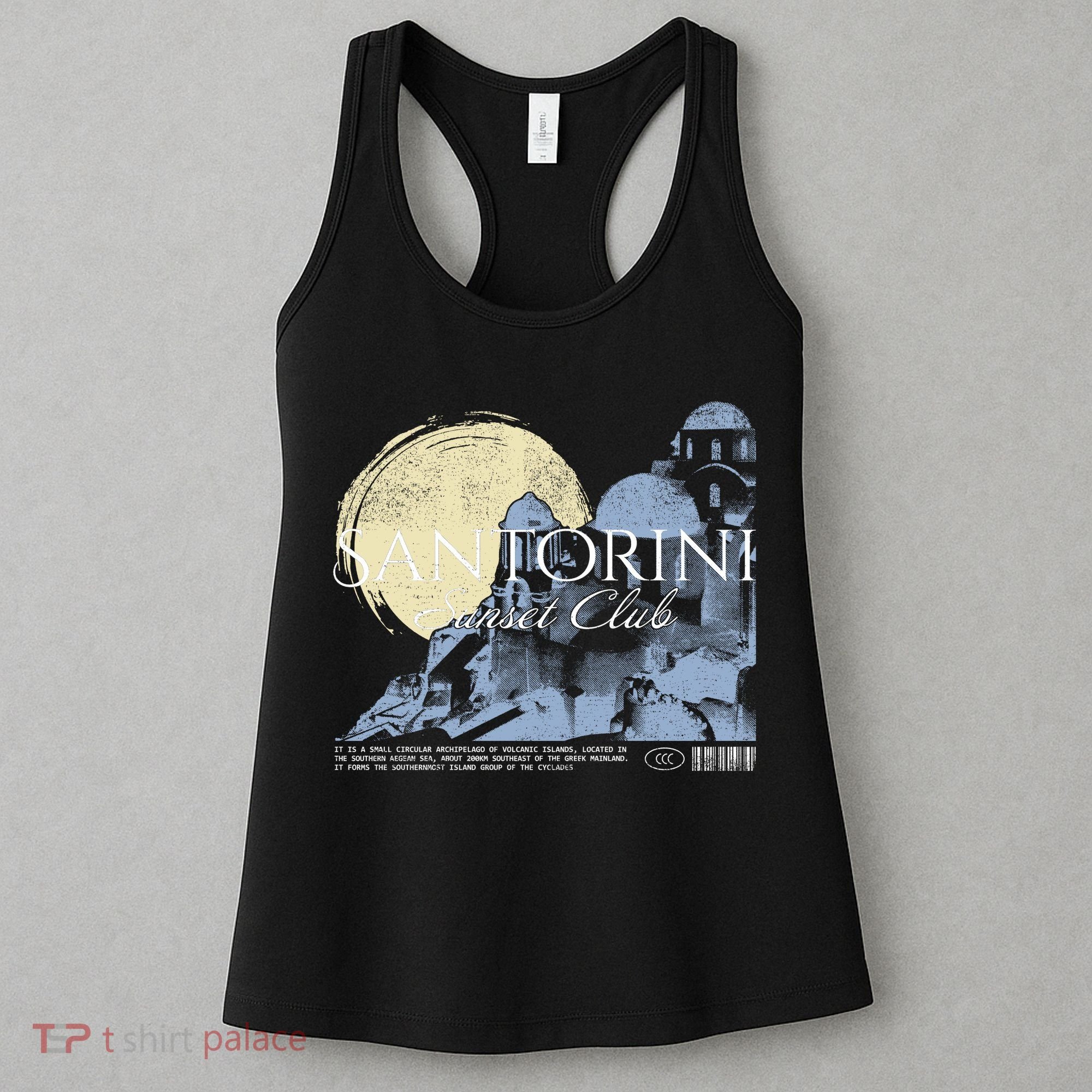 Santorini Sunset Club Women's Tank Top