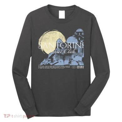 Santorini Sunset Club Long Sleeve Shirt