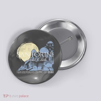 Santorini Sunset Club Button