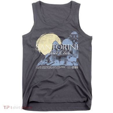 Santorini Sunset Club Tank Top