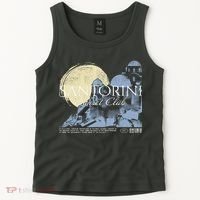 Santorini Sunset Club Tank Top thumb 2