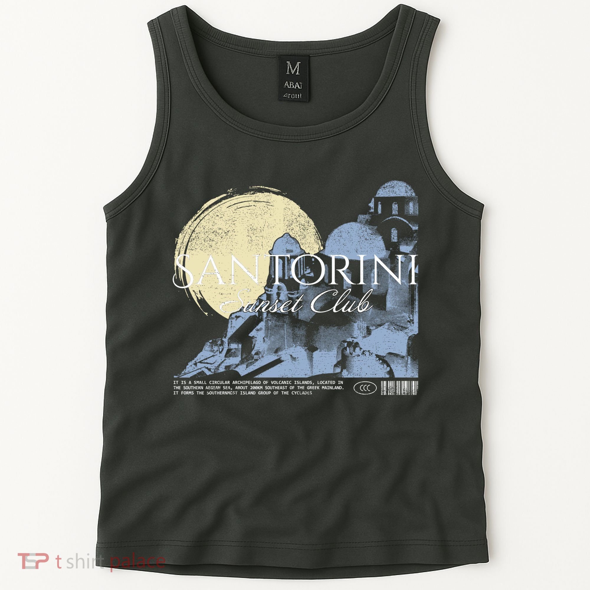 Santorini Sunset Club Tank Top