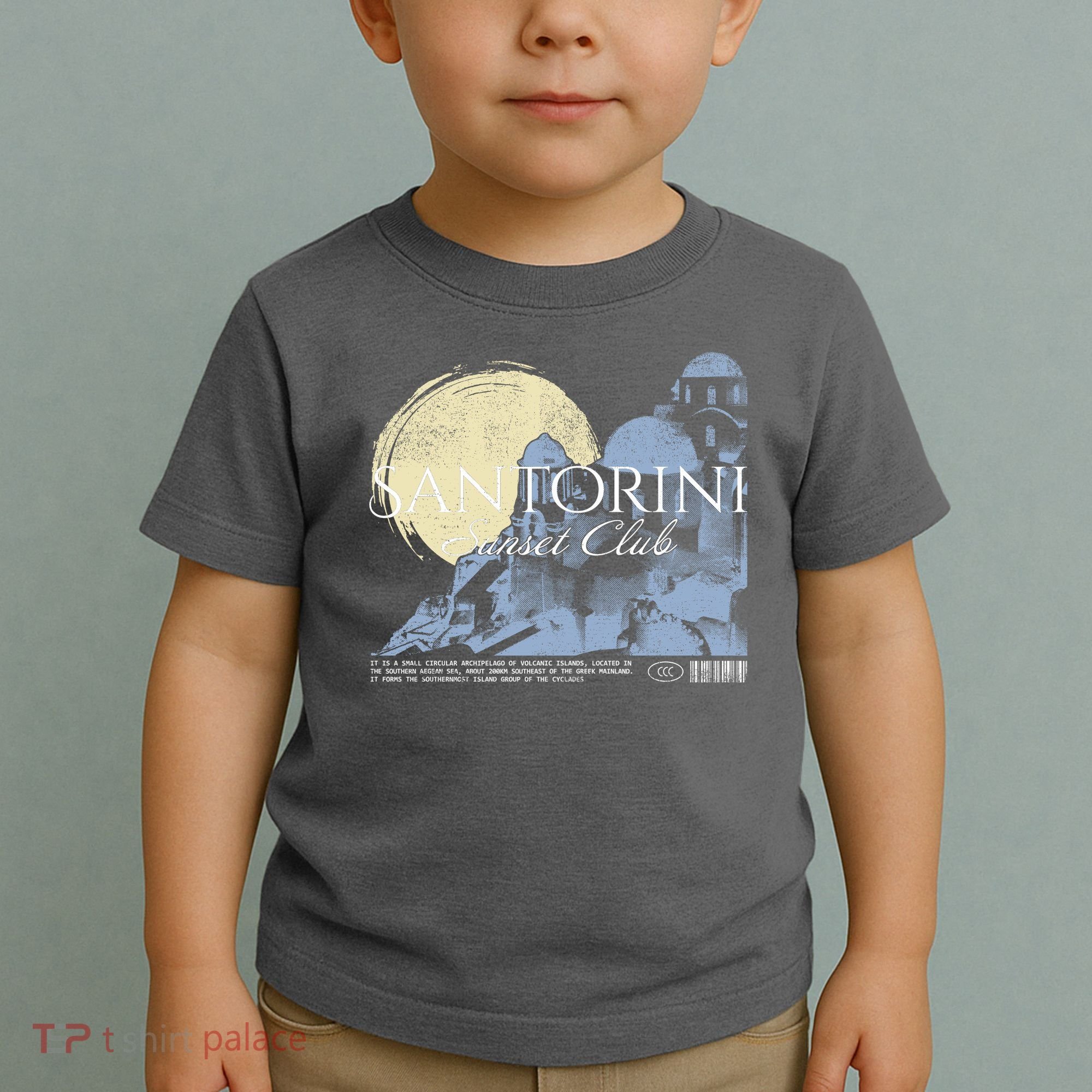 Santorini Sunset Club Toddler T-Shirt