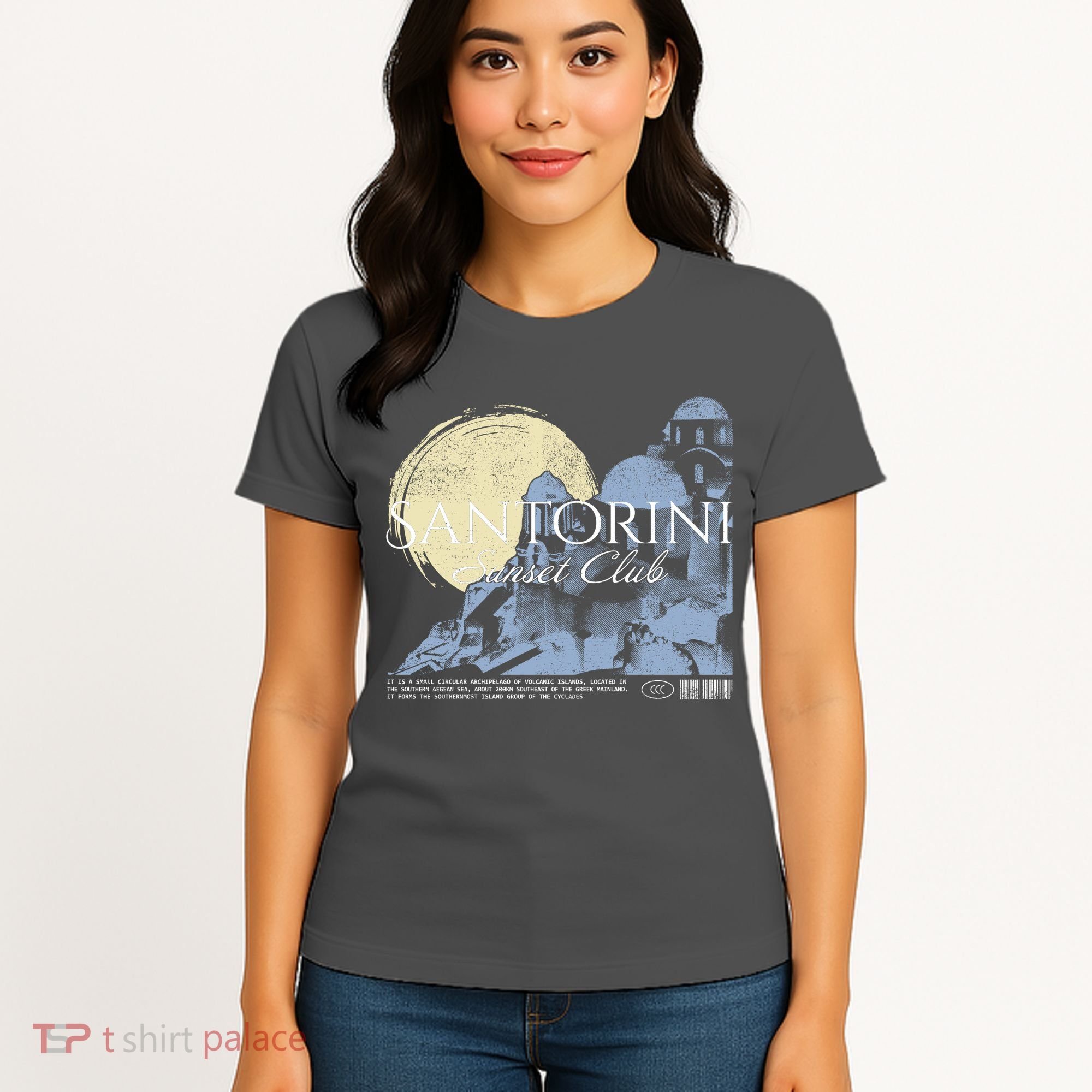 Santorini Sunset Club Women's T-Shirt