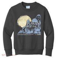 Santorini Sunset Club Kids Sweatshirt thumb 0