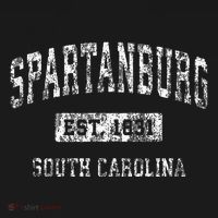 Spartanburg South Carolina Sc Vintage Established Sports T-Shirt thumb 7