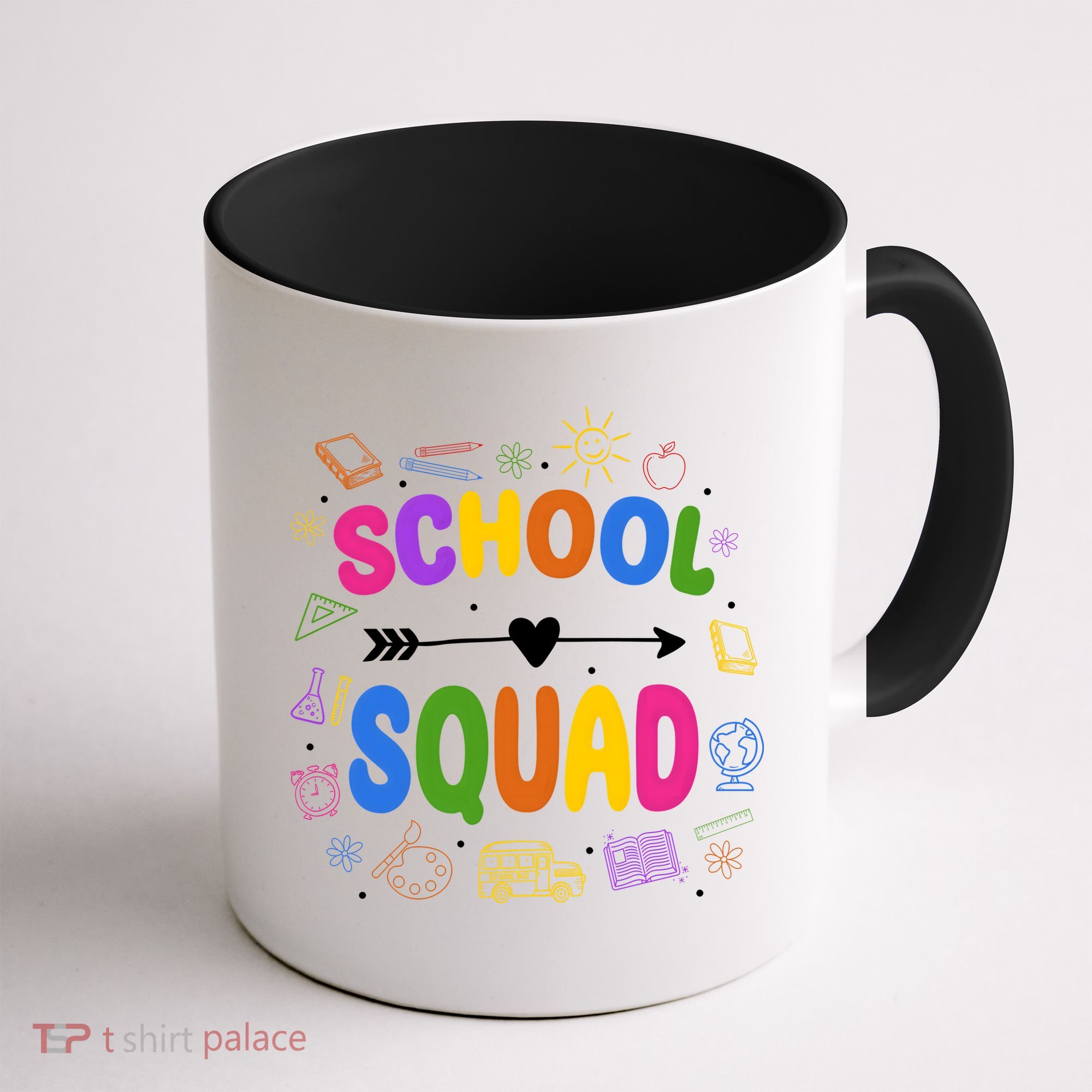 School Squad Colorful Education Fun Coffee Mug