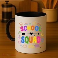 School Squad Colorful Education Fun Coffee Mug thumb 4