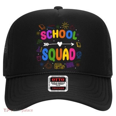 School Squad Colorful Education Fun Hat