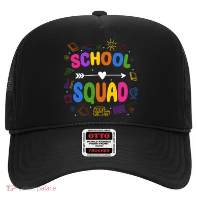 School Squad Colorful Education Fun Hat