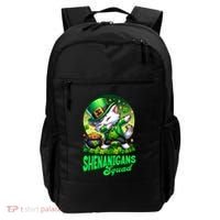 Shenanigans Squad Cat Leprechaun Kitten St PatrickS Day Meaningful Gift Backpack thumb 0