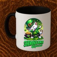 Shenanigans Squad Cat Leprechaun Kitten St PatrickS Day Meaningful Gift Coffee Mug thumb 2