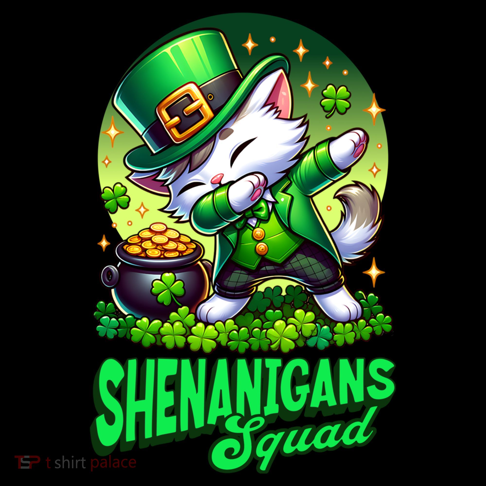 Shenanigans Squad Cat Leprechaun Kitten St PatrickS Day Meaningful Gift Women's Hoodie