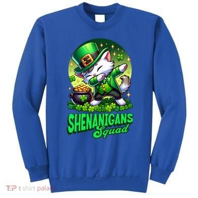 Shenanigans Squad Cat Leprechaun Kitten St PatrickS Day Meaningful Gift Sweatshirt