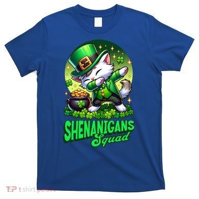 Shenanigans Squad Cat Leprechaun Kitten St PatrickS Day Meaningful Gift T-Shirt