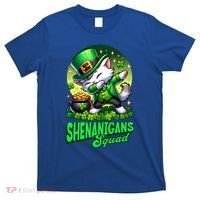 Shenanigans Squad Cat Leprechaun Kitten St PatrickS Day Meaningful Gift T-Shirt thumb 0
