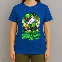Shenanigans Squad Cat Leprechaun Kitten St PatrickS Day Meaningful Gift T-Shirt thumb 4