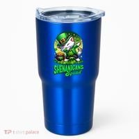 Shenanigans Squad Cat Leprechaun Kitten St PatrickS Day Meaningful Gift Tumbler thumb 0