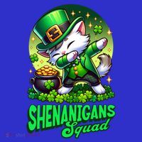 Shenanigans Squad Cat Leprechaun Kitten St PatrickS Day Meaningful Gift Tumbler thumb 3