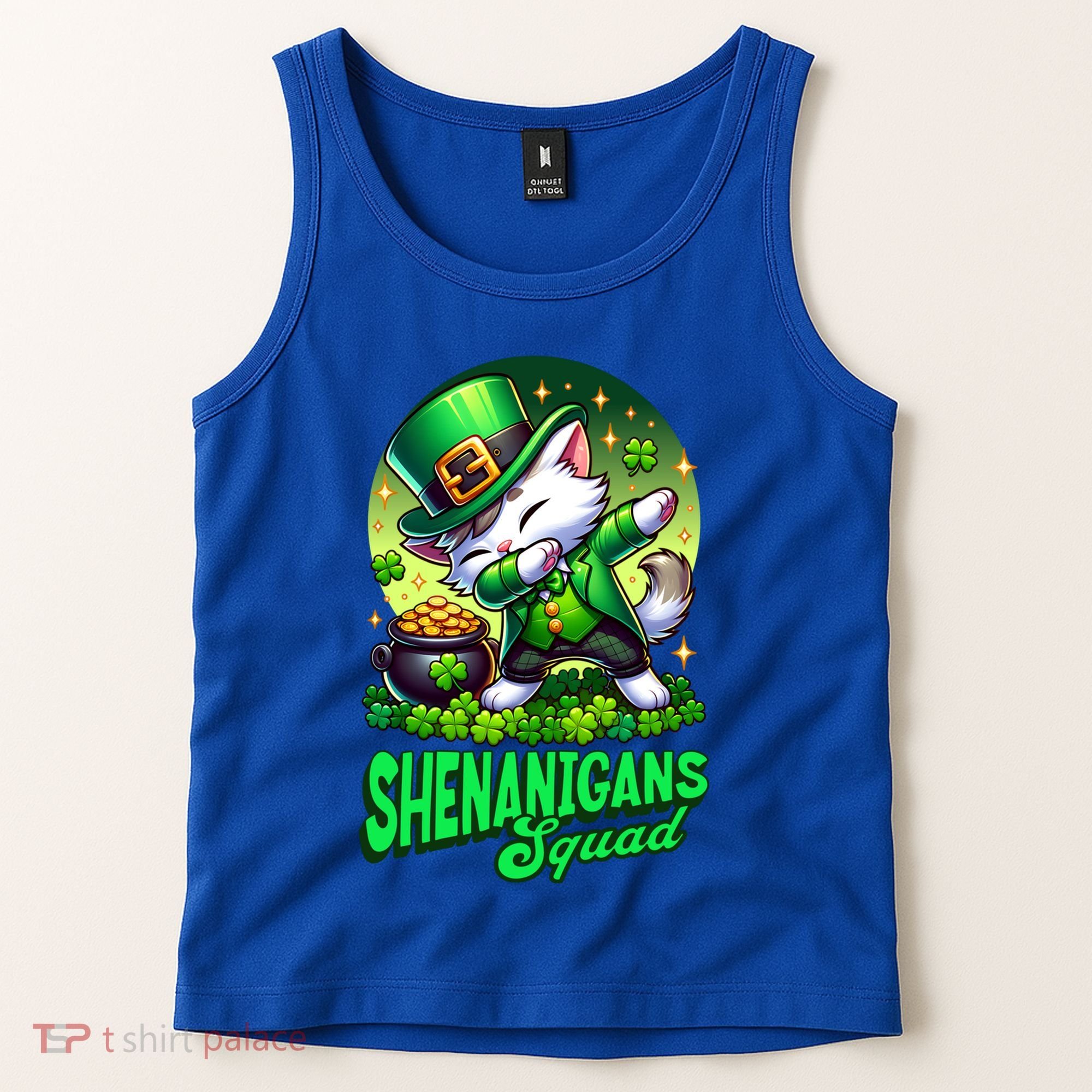 Shenanigans Squad Cat Leprechaun Kitten St PatrickS Day Meaningful Gift Tank Top
