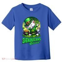 Shenanigans Squad Cat Leprechaun Kitten St PatrickS Day Meaningful Gift Toddler T-Shirt thumb 0