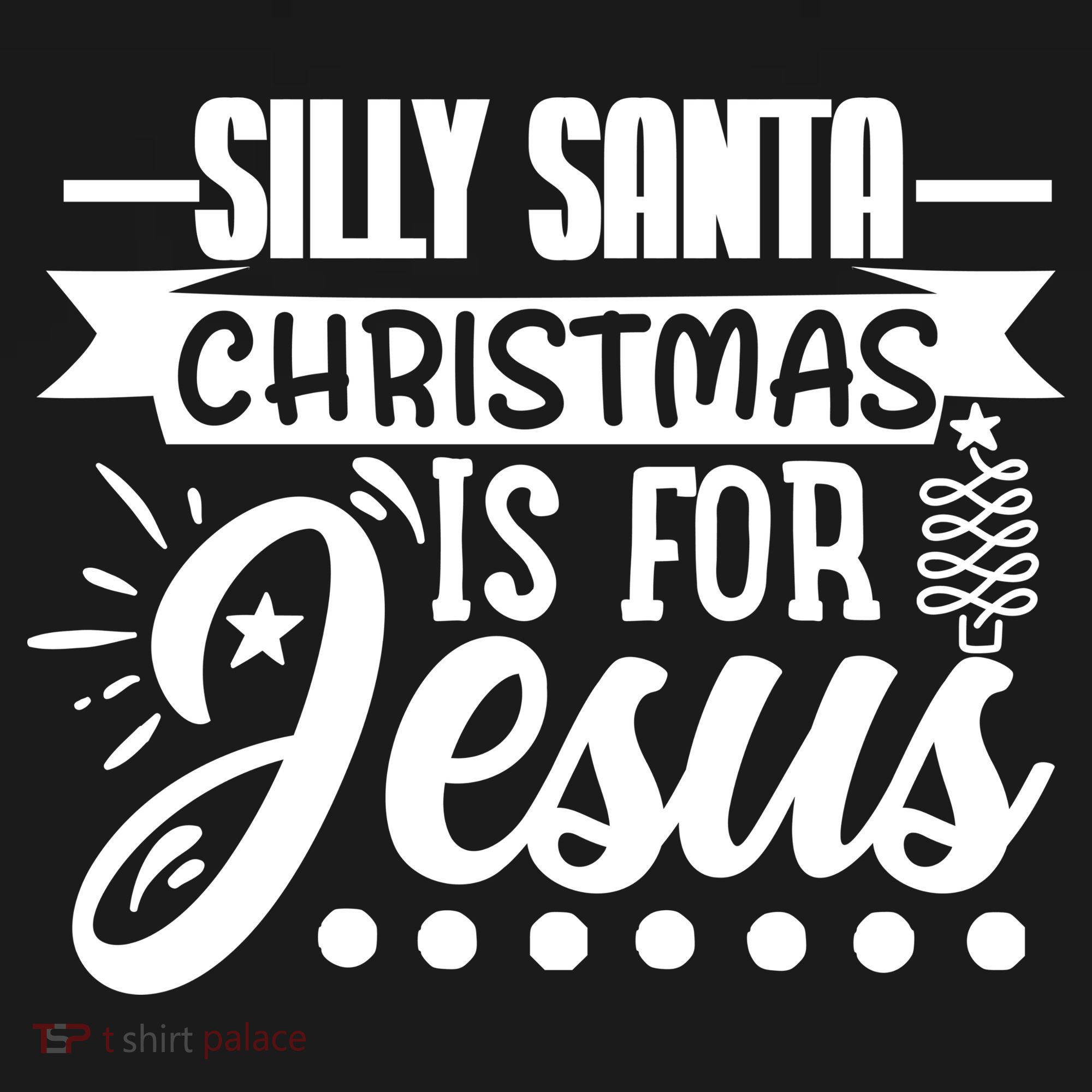 Silly Santa Christmas Is For Jesus Holiday Toddler Hoodie