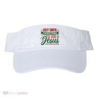 Silly Santa Christmas Is For Jesus Holiday Visor thumb 0