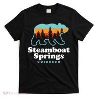 Steamboat Springs Colorado Bear Mountain Skiing T-Shirt thumb 0