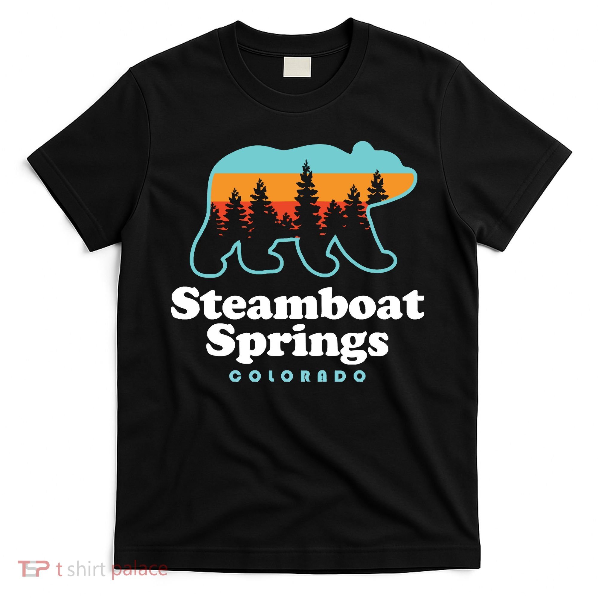 Steamboat Springs Colorado Bear Mountain Skiing T-Shirt