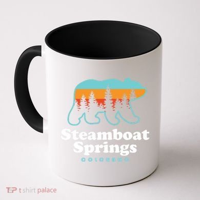 Steamboat Springs Colorado Bear Mountain Skiing Coffee Mug