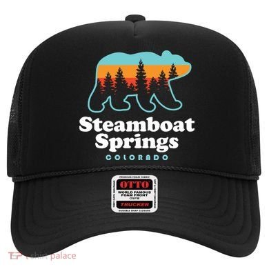 Steamboat Springs Colorado Bear Mountain Skiing Hat