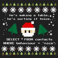 SQL Santa Claus Database Clause Developer Code DB Programmer Tumbler thumb 3