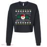 SQL Santa Claus Database Clause Developer Code DB Programmer Cropped Pullover Crew