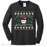 SQL Santa Claus Database Clause Developer Code DB Programmer Kids Long Sleeve Shirt