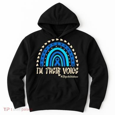 Support Squad Child Abuse Prevention Month Awareness April Hoodie