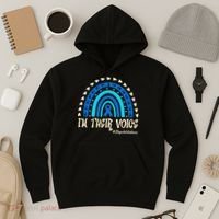 Support Squad Child Abuse Prevention Month Awareness April Hoodie thumb 3