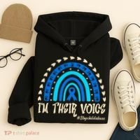 Support Squad Child Abuse Prevention Month Awareness April Hoodie thumb 4