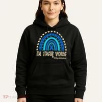 Support Squad Child Abuse Prevention Month Awareness April Hoodie thumb 5