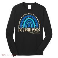 Support Squad Child Abuse Prevention Month Awareness April Long Sleeve Shirt thumb 0