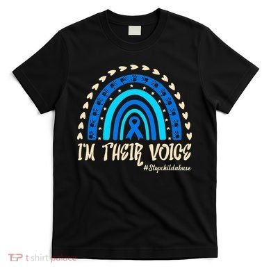 Support Squad Child Abuse Prevention Month Awareness April T-Shirt