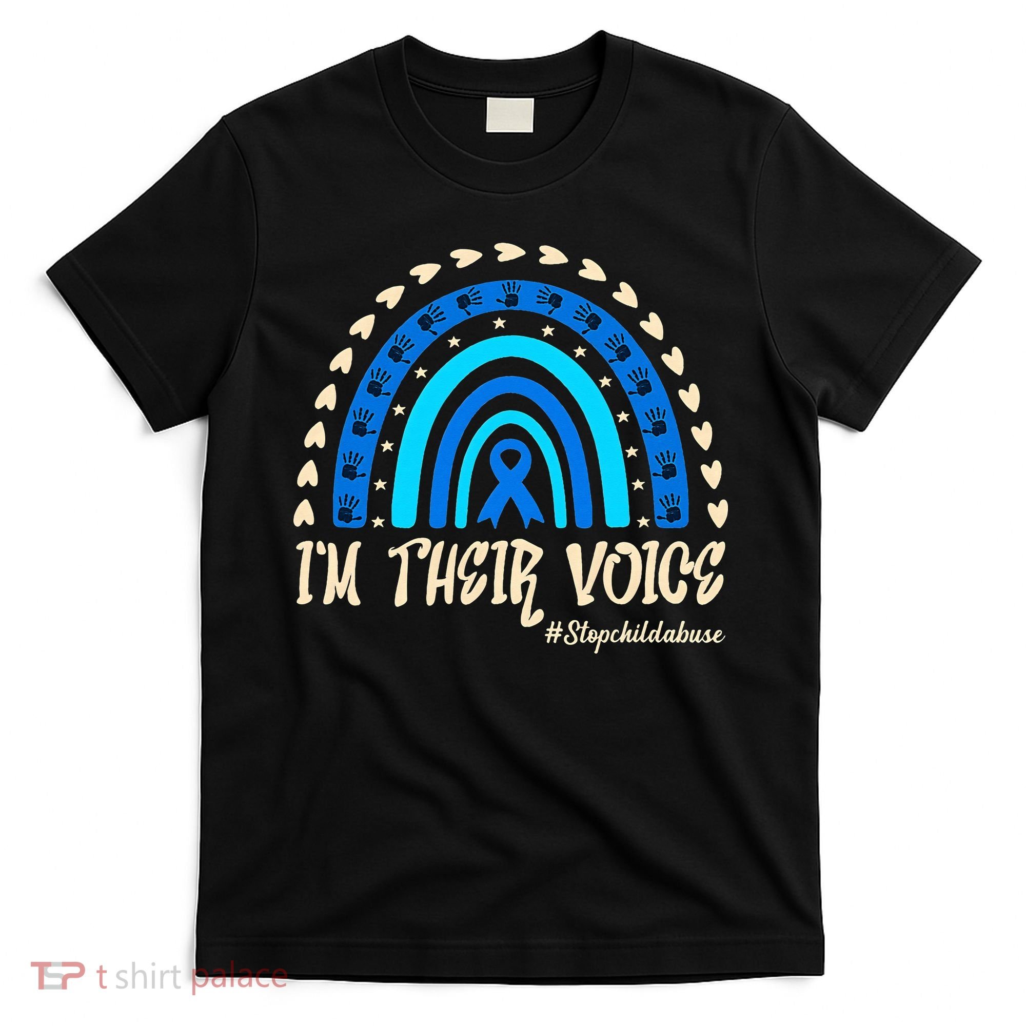 Support Squad Child Abuse Prevention Month Awareness April T-Shirt