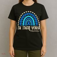 Support Squad Child Abuse Prevention Month Awareness April T-Shirt thumb 4