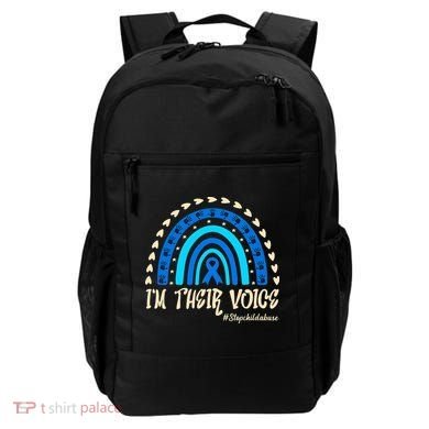 Support Squad Child Abuse Prevention Month Awareness April Backpack